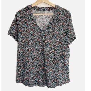 Loft vintage soft floral t-shirt